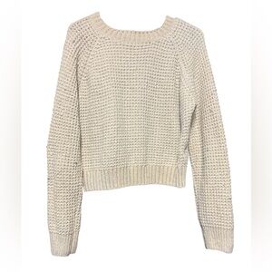 Altar'd State Cream Knit Sweater